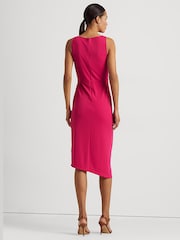 Lauren Ralph Lauren Jilfina Stretch Wrap Skirt Dress - Image 2 of 7