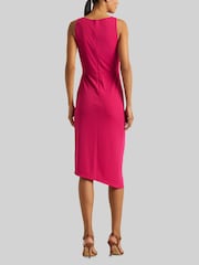Lauren Ralph Lauren Jilfina Stretch Wrap Skirt Dress - Image 4 of 7