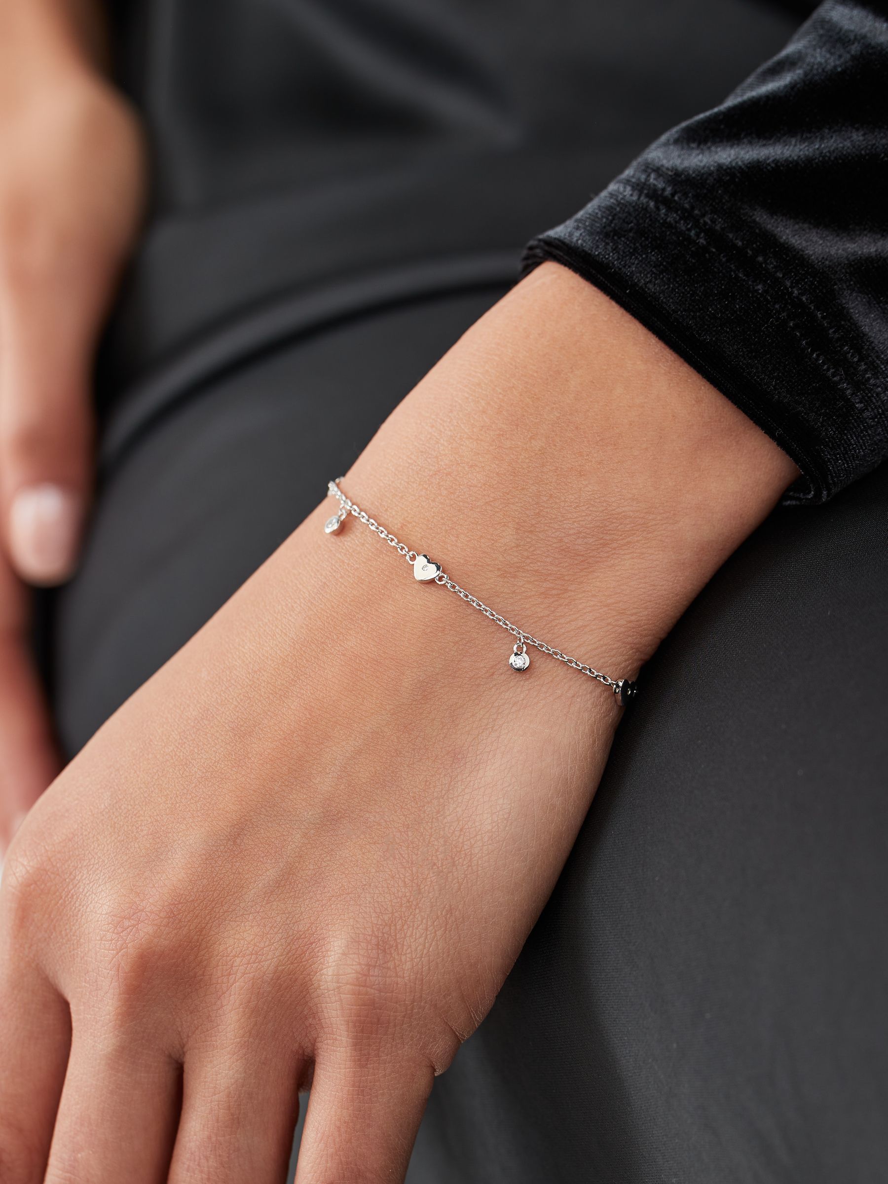 Next bracelets silver sale