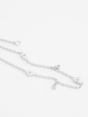 Sterling Silver Heart Chain Bracelet - Image 6 of 6