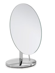 Robert Welch Silver Oblique Pedestal Mirror - Image 3 of 4