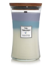 Woodwick Purple Large Trilogy Calming Retreat Candle - Image 2 of 2