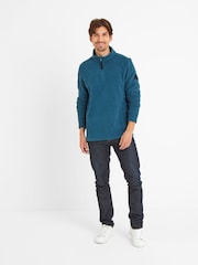 Tog 24 Light Blue Shire Fleece Zip Neck Fleece - Image 3 of 6