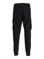 Черный - JACK & JONES брюки-карго свободного кроя - Изображение 8 из 8
