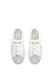 Carvela Soar Jewel White 2 Trainers - Image 5 of 5