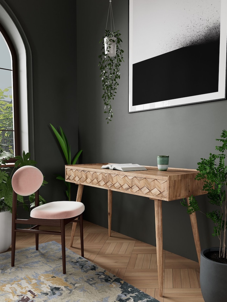 Swoon Brown Terning Desk - Image 2 of 8