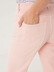 FatFace Pink Ellen Coloured Wide Leg Jeans - Image 3 of 4