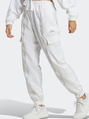 adidas White Dance Woven Versatile Cargo Tracksuit Bottoms - Image 2 of 6
