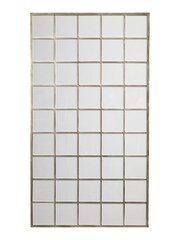 Libra Champagne Gold Statement Floor Mirror - Image 2 of 4
