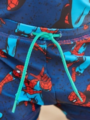 Spider-Man Cobalt Blue 2 Piece Sunsafe Top And Shorts Set (3mths-7yrs) - Image 8 of 8