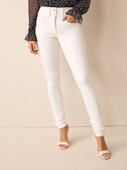 Weiß - Lift, Slim And Shape Jeans mit engem Schnitt - Bild 3 von 5