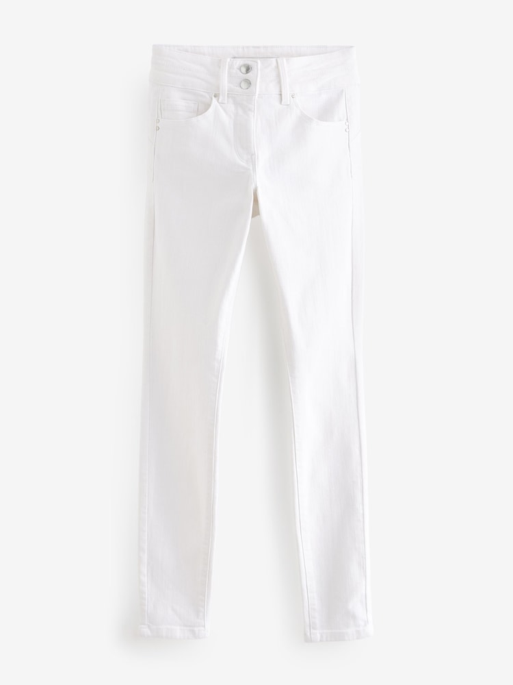 Weiß - Lift, Slim And Shape Jeans mit engem Schnitt - Bild 5 von 5