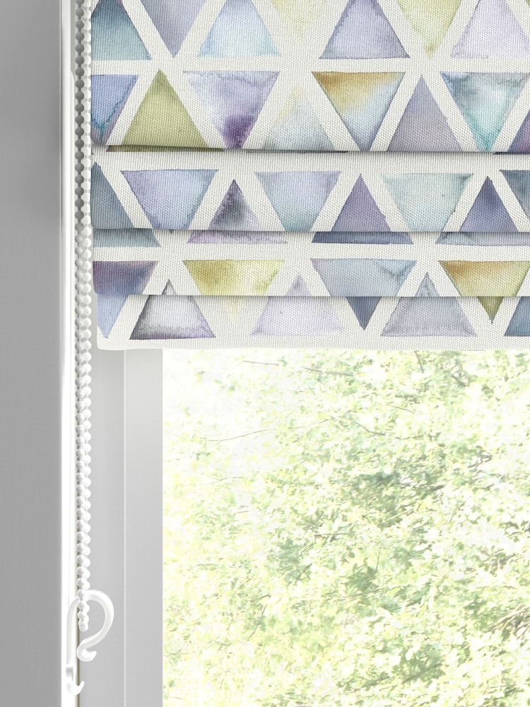 Voyage Lemon Yellow Cuzco Made to Measure Roman Blind - Image 2 of 6