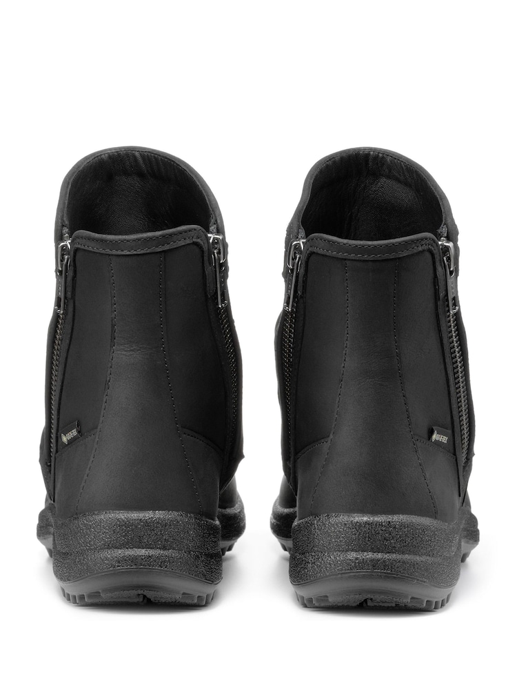 Hotter Black Regular Fit Terrain GTX Zip-Fastening Boots - Image 2 of 2