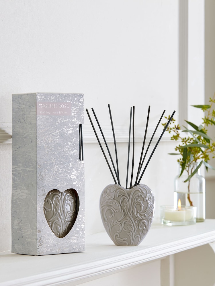 English Rose 180ml Fragranced Reed Diffuser - Image 2 of 4