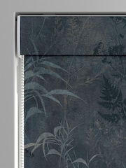 Graham & Brown Midnight Blue Restore Made to Measure Roman 100% Cotton Blind - Image 3 of 6