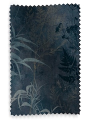 Graham & Brown Midnight Blue Restore Made to Measure Roman 100% Cotton Blind - Image 6 of 6