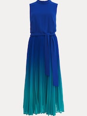 Phase Eight Green Piper Ombre Maxi Dress - Image 6 of 6