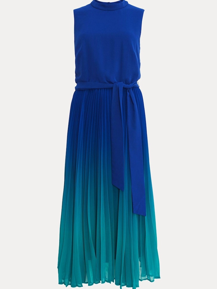 Phase Eight Green Piper Ombre Maxi Dress - Image 6 of 6