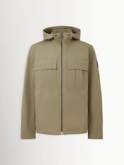 Belstaff Green Container Hooded Overshirt - Image 1 of 3