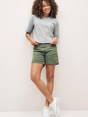 Grey Boxy Relaxed Fit T-Shirt - Image 2 of 5
