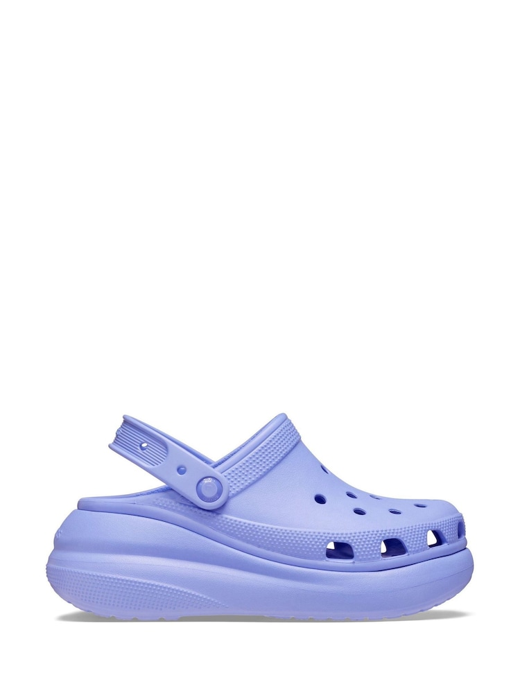 Crocs Purple Classic Crush Clogs - Image 2 of 4