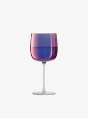 LSA International Set of 4 Purple Aurora Polar Violet Wine Glasses - Image 3 of 5
