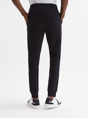 Reiss Navy Noah Interlock Drawstring Motif Joggers - Image 5 of 5