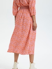 Saint Tropez Pink Inka Full Length Skirt - Image 2 of 7