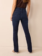 Inky Blue Denim Slim Lift And Shape Bootcut Jeans - Image 2 of 5