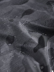 Grey Camo Print Active Swim Changing Robe Lightweight Jacket - Image 17 of 20