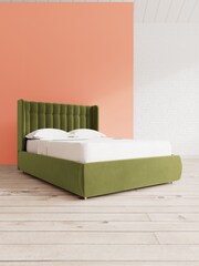 Swoon Easy Velvet Fern Green Kipling Divan Bed - Image 10 of 10