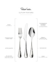 Robert Welch Silver 24pc Malvern Cutlery Set - Image 4 of 4