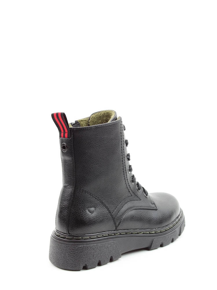Heavenly Feet Ladies Style Trentino Water Resistant Black Boots - Image 4 of 4