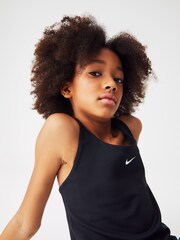 Nike Black Dri-FIT Swoosh Tank Sports Bra - Image 6 of 6