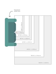 Multi Washable Erica Stripe Rug - Image 7 of 7