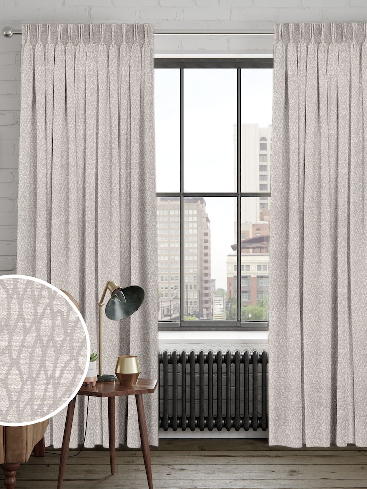 Silver Lulle Made To Measure Curtains - Image 1 of 8