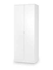 Julian Bowen White Manhattan Double Wardrobe - Image 1 of 1
