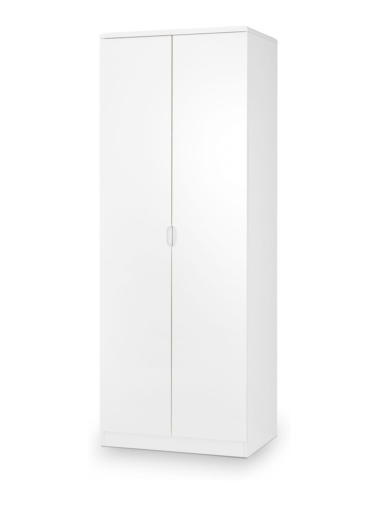 Julian Bowen White Manhattan Double Wardrobe - Image 1 of 1