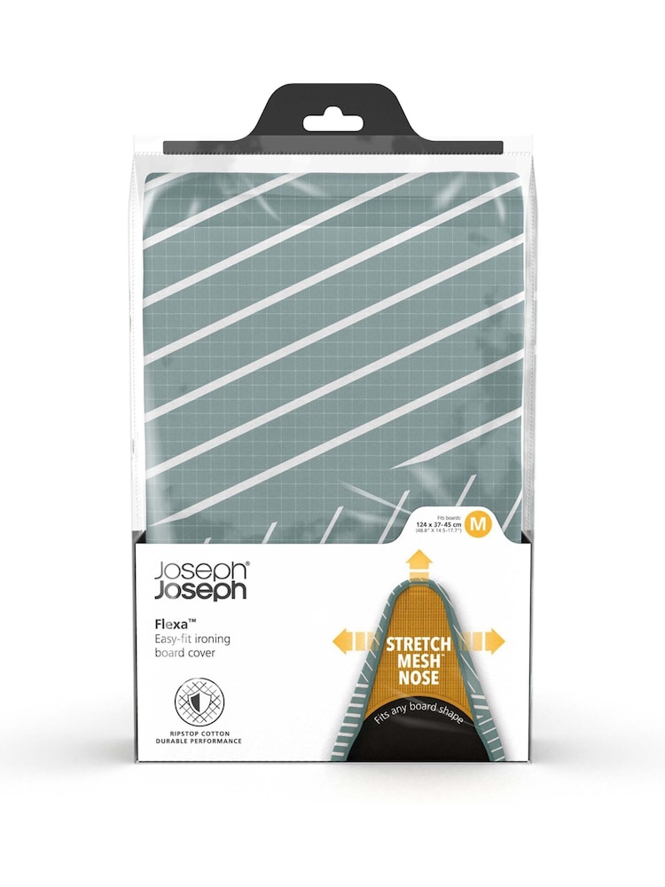 Joseph Joseph Grey StretchMesh™ 100% Cotton Ironing Board Cover - Image 4 of 4 Joseph Joseph Grey StretchMesh™ 100% Cotton Ironing Board Cover - Image 4 of 4