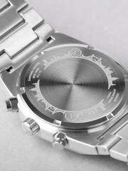 Accurist Mens Silver Tone Origin Stainless Steel Bracelet Chronograph Watch - Image 4 of 6