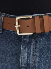 Reiss Tan Ablemarle Leather Belt - Image 2 of 4