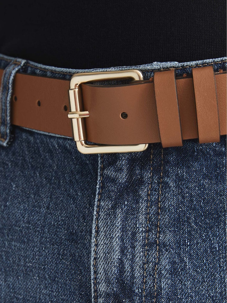 Reiss Tan Ablemarle Leather Belt - Image 2 of 4