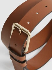 Reiss Tan Ablemarle Leather Belt - Image 3 of 4