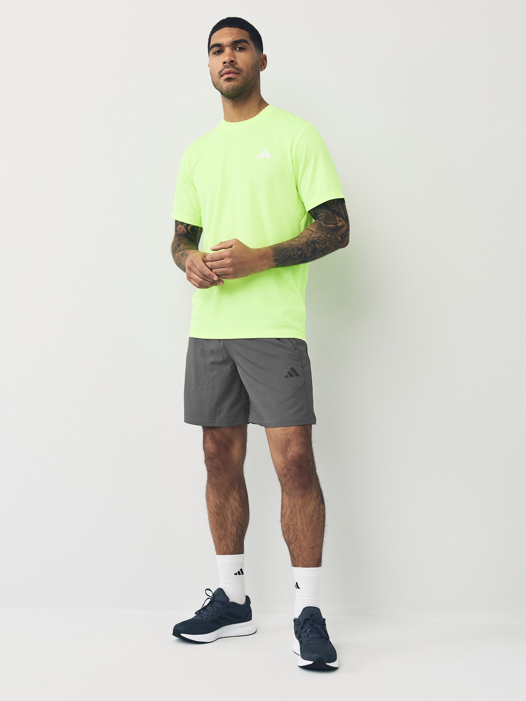 Buy adidas Grey Train Essentials Woven Training Shorts from Next USA