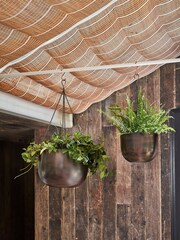 Ivyline Brown Garden Indoor Mayfair Hanging Planter - Image 1 of 4