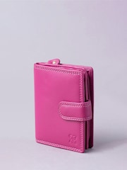 Lakeland Leather Cranberry Small Tab Purse - Image 1 of 5