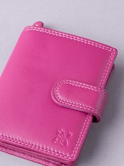 Lakeland Leather Cranberry Small Tab Purse - Image 3 of 5
