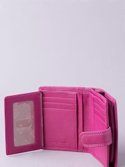 Lakeland Leather Cranberry Small Tab Purse - Image 4 of 5
