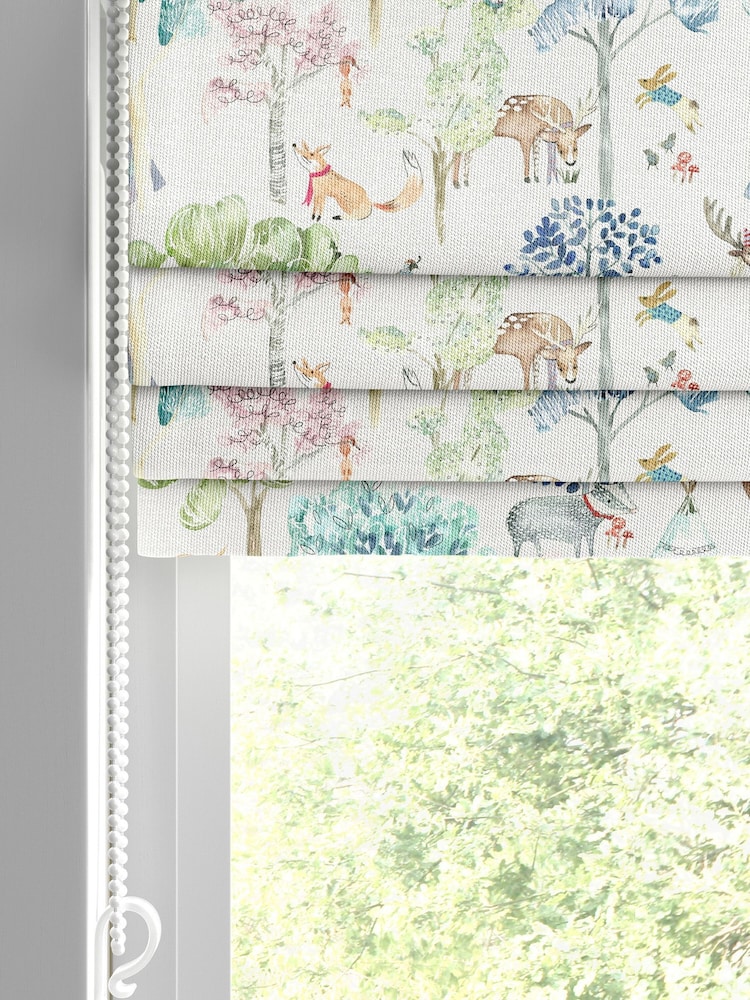Voyage Oat Kids Woodland Adventures Made To Measure Roman Blind - Image 2 of 6